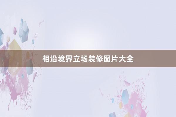 相沿境界立场装修图片大全